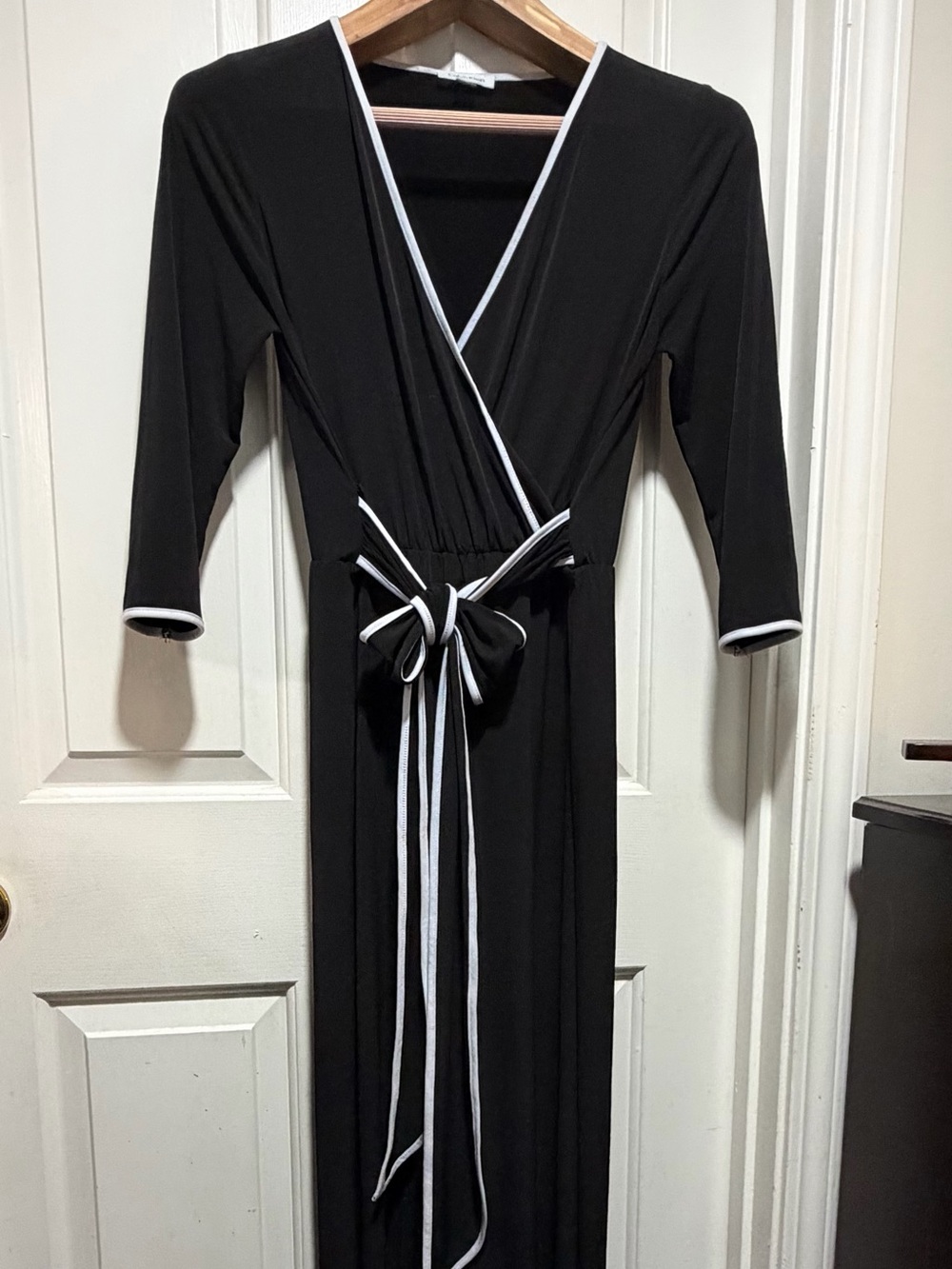 Women's Black Wrap Jumpsuit